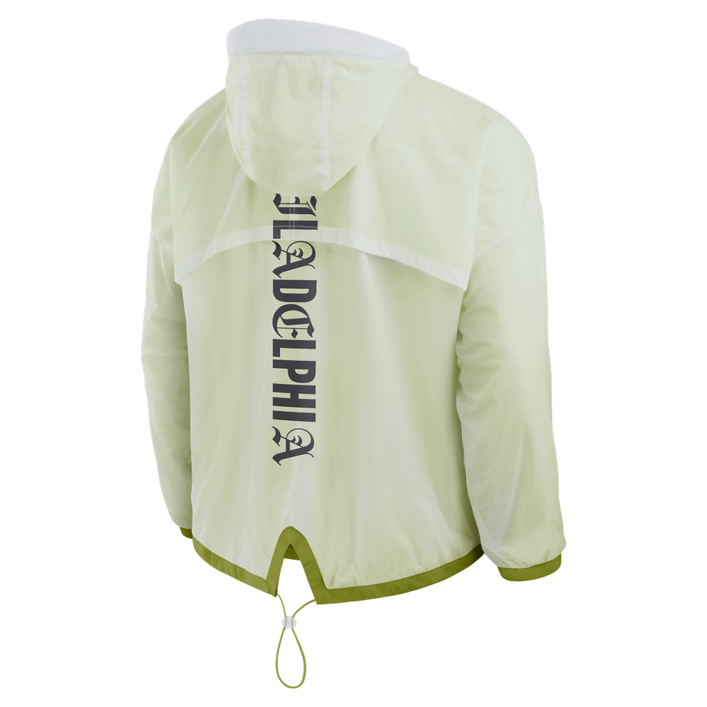 Philadelphia Eagles Fanatics Type Play Down Full-Zip Jacket - White