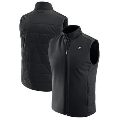 Philadelphia Eagles J. Palmer Front Office Full-Zip Vest - Black