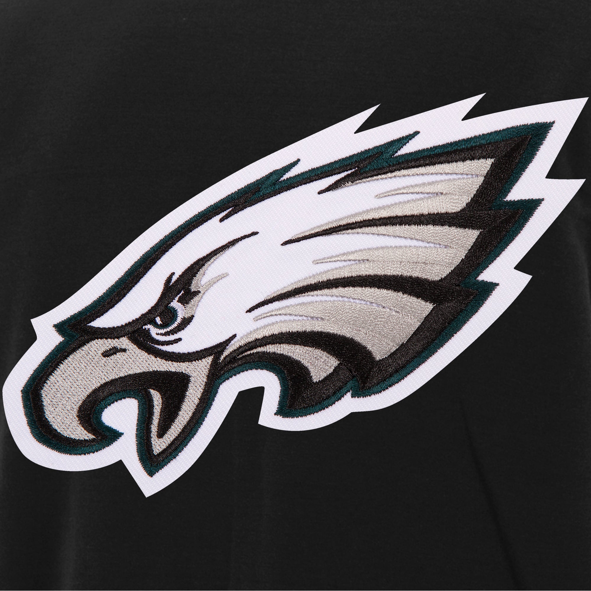 Men's JH Design Black/White Philadelphia Eagles 19 Mens Reversible