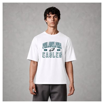 Philadelphia Eagles Levelwear Luxe Moment Stronghold Knit T-Shirt - White