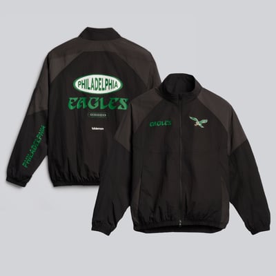 Philadelphia Eagles lululemon Nylon Oversized Track Jacket - Black