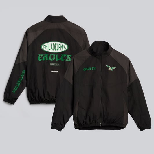 Philadelphia Eagles lululemon Nylon Oversized Track Jacket - Black
