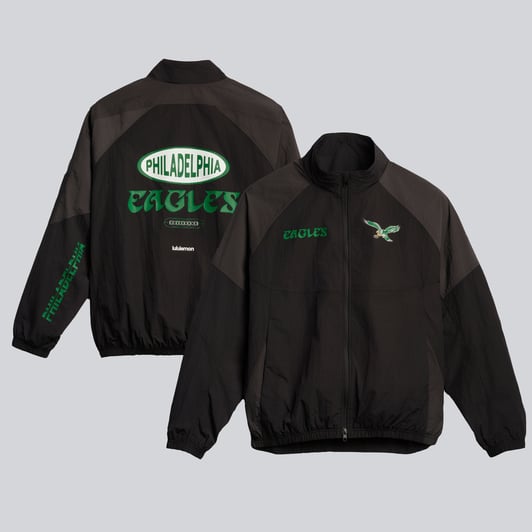 Philadelphia Eagles lululemon Nylon Oversized Track Jacket - Black