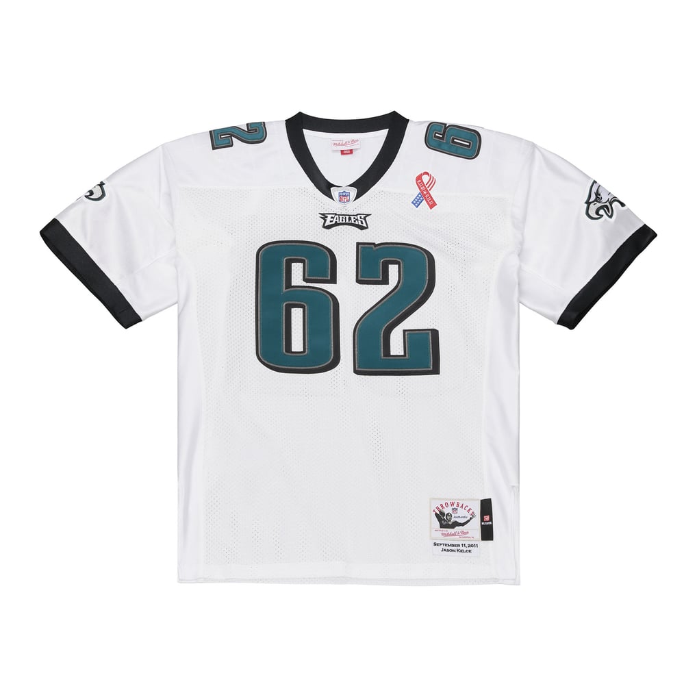 Jason Kelce Philadelphia Eagles Mitchell & Ness 2011 Authentic Throwback Jersey - White
