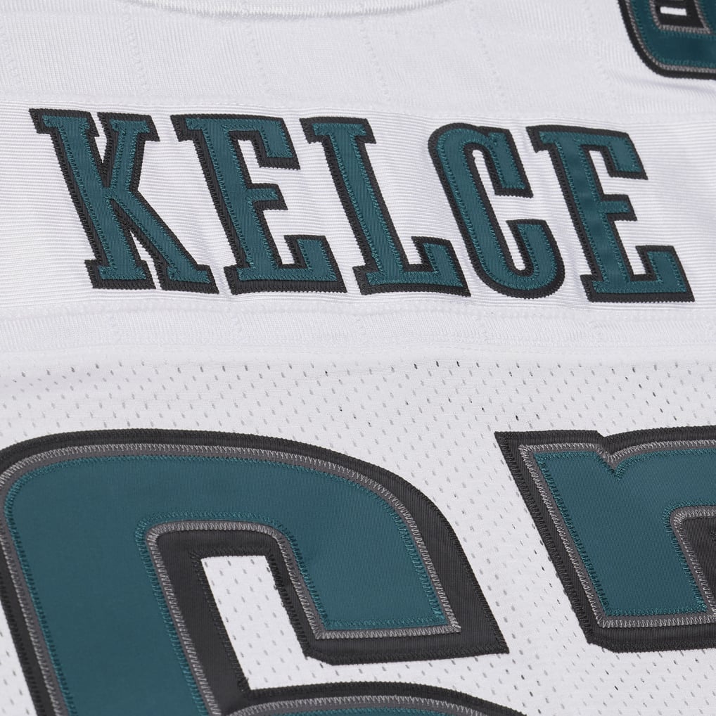 Jason Kelce Philadelphia Eagles Mitchell & Ness 2011 Authentic Throwback Jersey - White