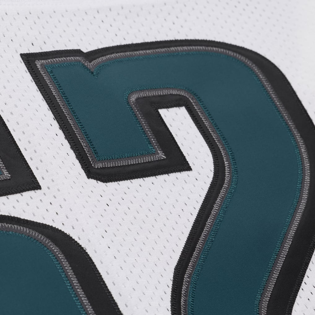 Jason Kelce Philadelphia Eagles Mitchell & Ness 2011 Authentic Throwback Jersey - White
