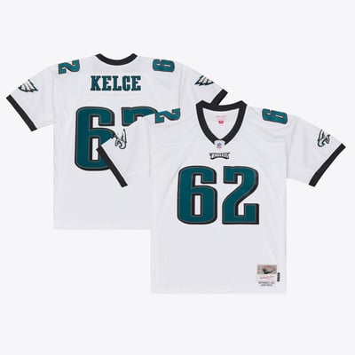 Jason Kelce Philadelphia Eagles Mitchell & Ness Big & Tall 2011 Legacy Replica Player Jersey - White