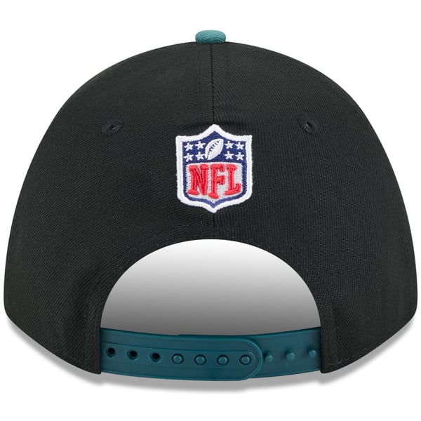 New Era Teal and Black 9FORTY Eagles Cap New Era Philadelphia Eagles  main image 3