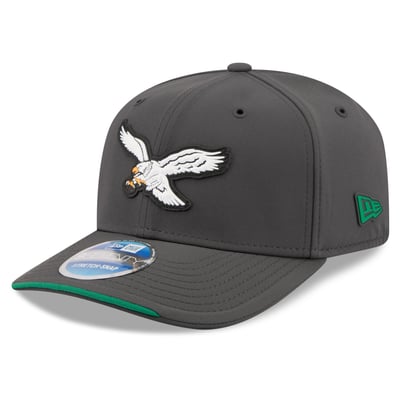 Philadelphia Eagles New Era 2026 Sideline Cold Weather  9SEVENTY Adjustable Hat - Charcoal