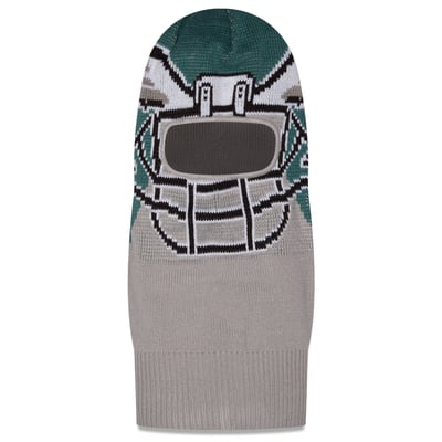 Philadelphia Eagles New Era Helmet Knit Balaclava - Gray