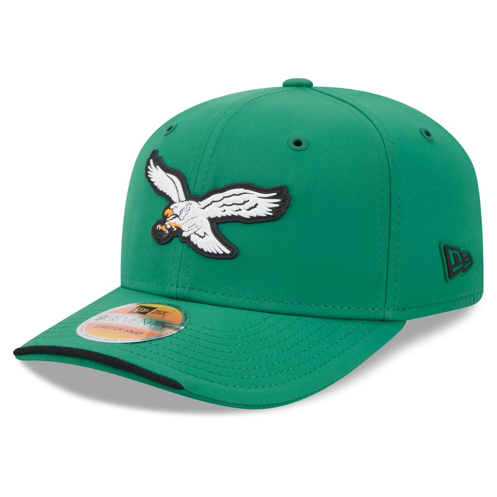 Men's Philadelphia Eagles New Era Kelly Green 2026 Sideline Throwback ...