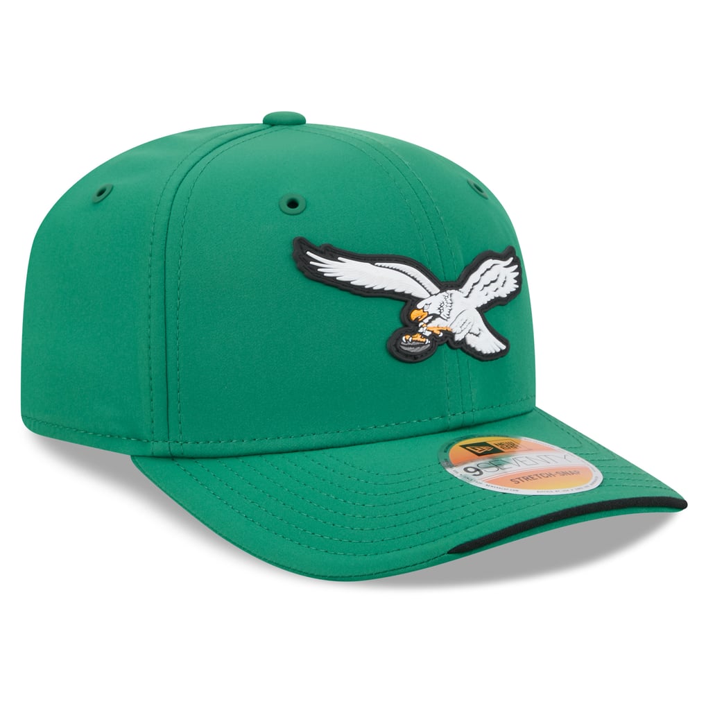 Men's Philadelphia Eagles New Era Kelly Green 2026 Sideline Throwback ...
