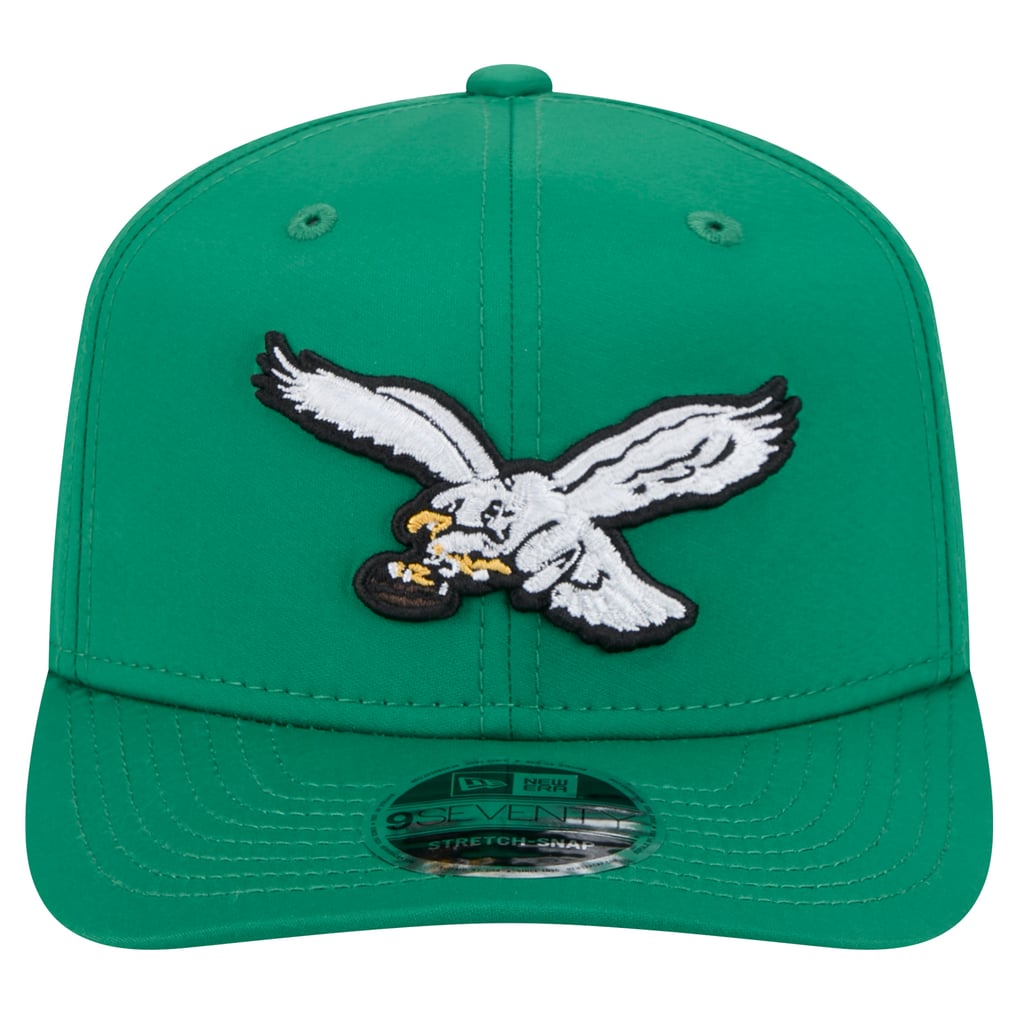 Men's Philadelphia Eagles New Era Cream/Kelly Green Historic Script 59FIFTY Fitt Men's Philadelphia Eagles New Era Cream/Kelly Green Historic Script 59FIFTY Fitt