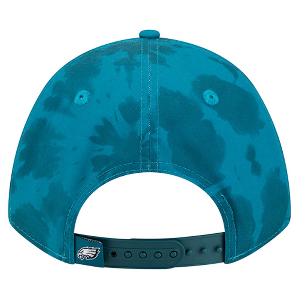 Philadelphia Eagles Bleached Tie-Dye Hat New Philadelphia Eagles Mens Philadelphia Eagles 3-Tone Tie Dye  main image 3