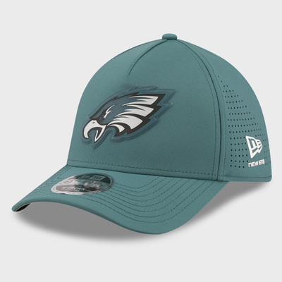  Philadelphia Eagles New Era Tonal 39THIRTY A-Frame Flex Hat - Midnight Green