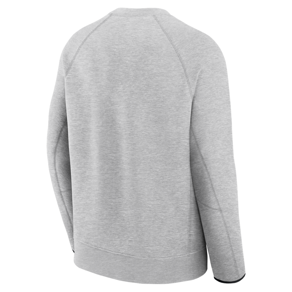 Philadelphia Eagles Nike Tech Fleece Raglan Sweatshirt - Heather Gray