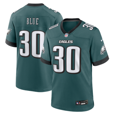 Jaydon Blue Philadelphia Eagles Nike Team Game Jersey - Midnight Green