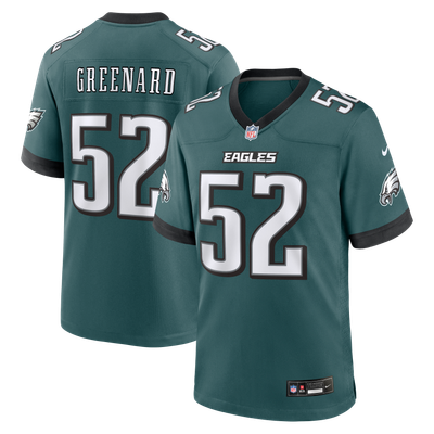 Jonathan Greenard Philadelphia Eagles Nike Game Jersey - Midnight Green