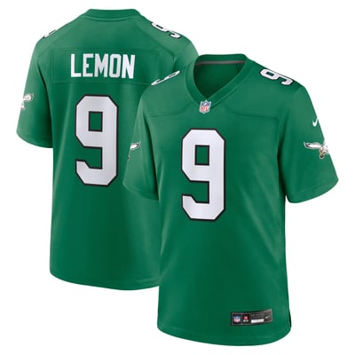 Makai Lemon Philadelphia Eagles Nike Alternate Game Jersey - Kelly Green