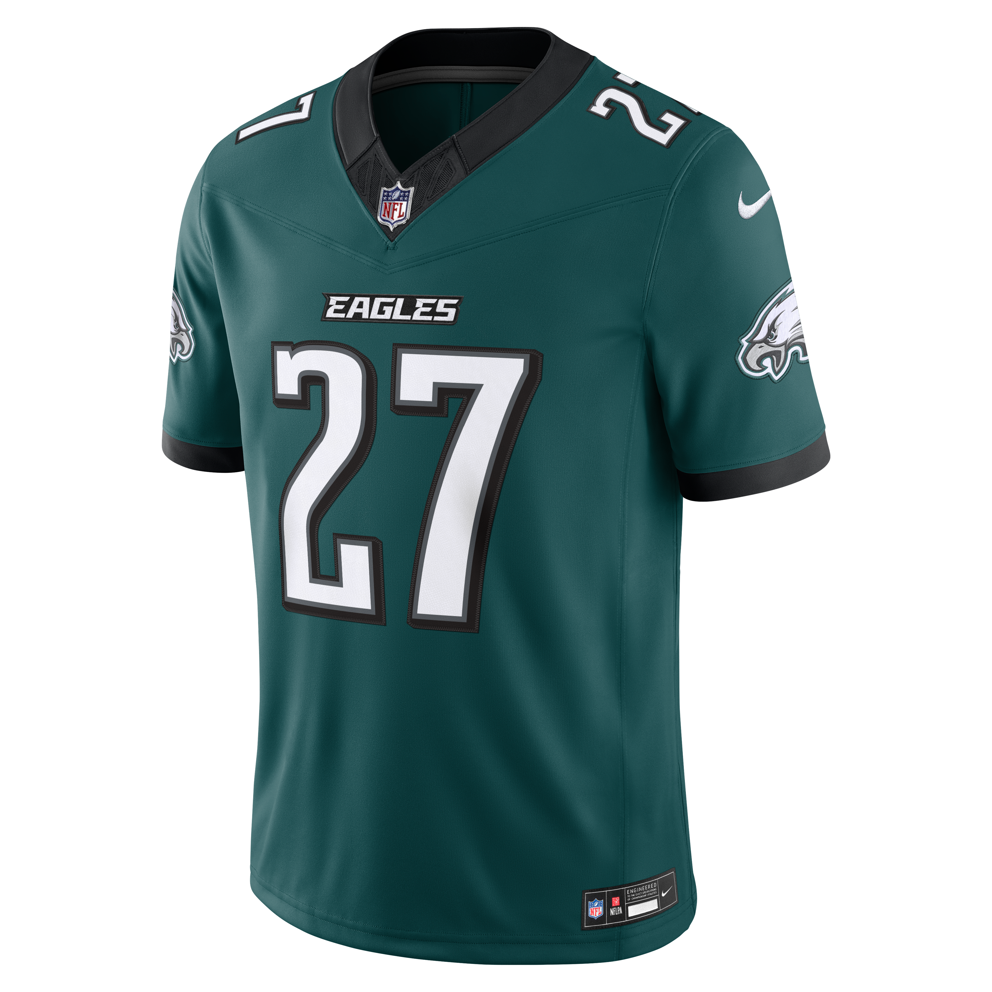 Quinyon Mitchell Philadelphia Eagles Team Vapor F.U.S.E. Stitched Limited Jersey Midnight Green