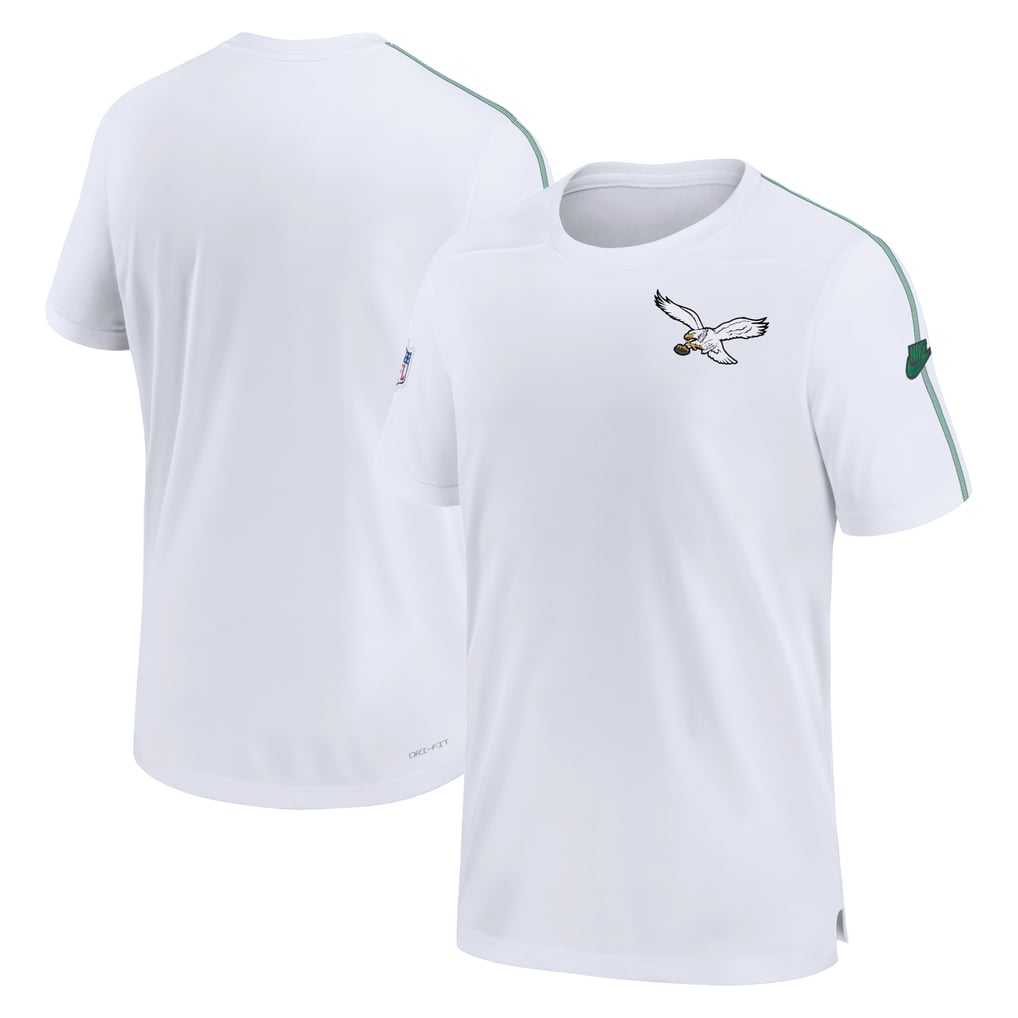 Functional Performance Codes Philadelphia Eagles Nike Sideline Alternate Logo Coach Performance Top ...