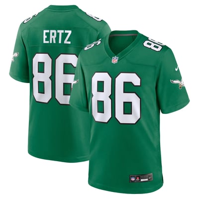 Zach Ertz Philadelphia Eagles Nike Alternate Game Jersey - Kelly Green