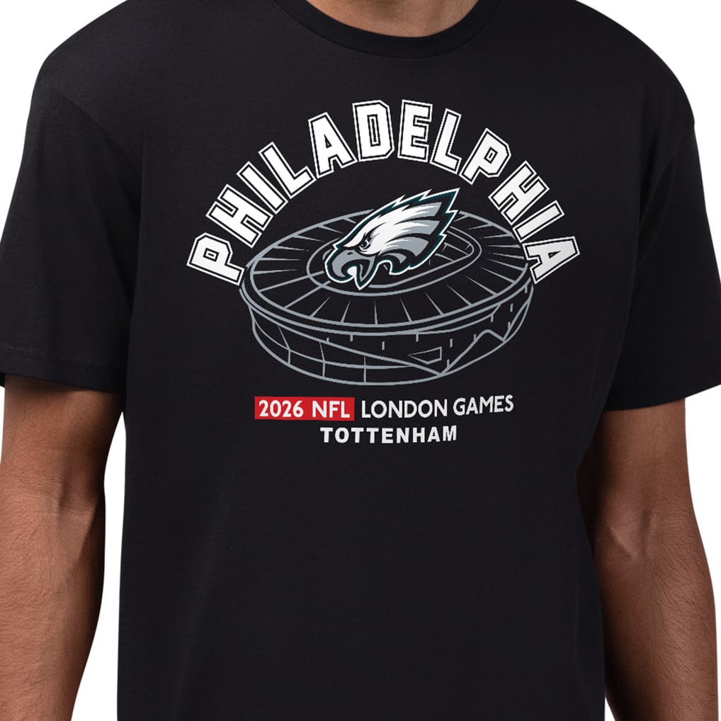 Men's Philadelphia Eagles Starter Black 2026 NFL London Games Stadium ...