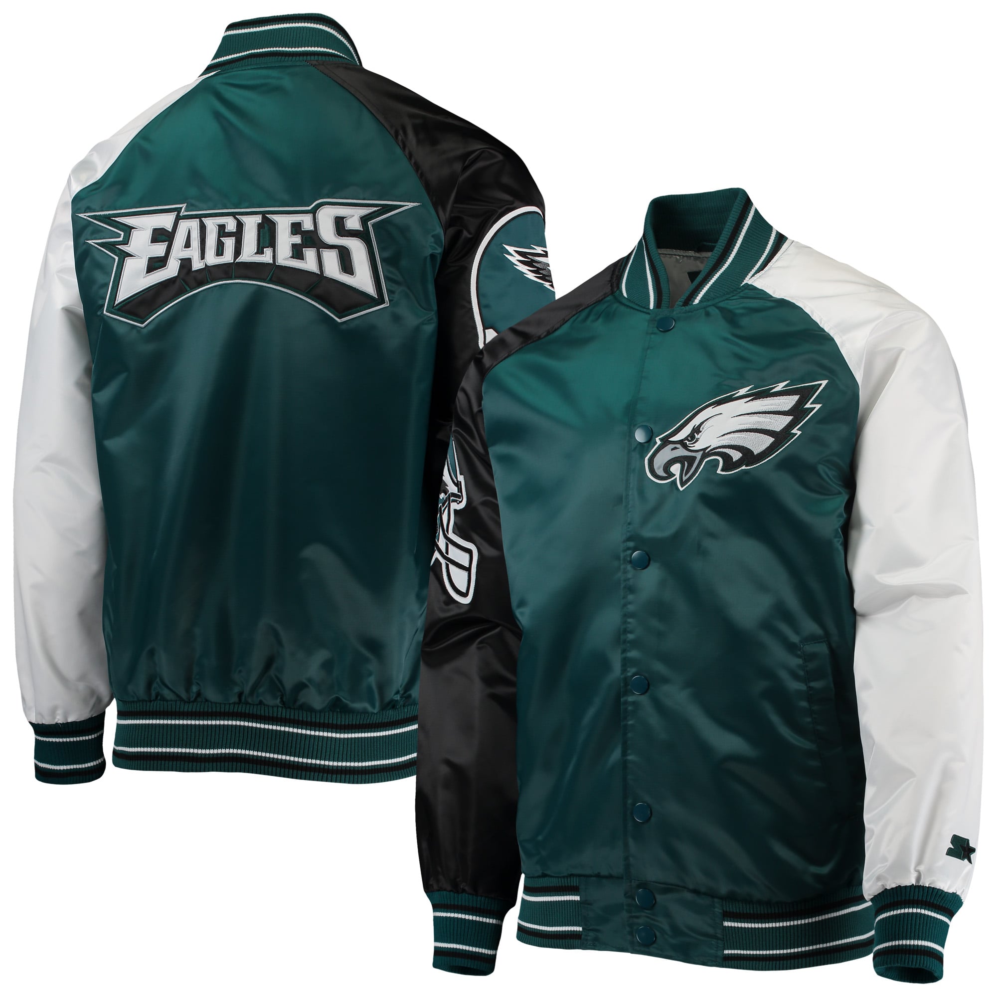 Men's Starter Midnight Green Philadelphia Eagles The Reliever