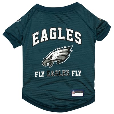 Philadelphia Eagles NFL Novelty Dog Jersey - Midnight Green