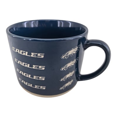Philadelphia Eagles Pegasus 17oz. Tonal Logo Sand Blasted Mug