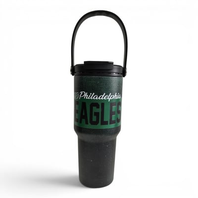 Philadelphia Eagles Pegasus 24oz. Speckled Gradient Stainless Steel Dual Top Water Bottle