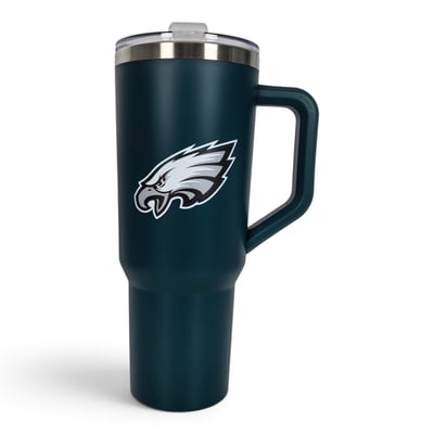Philadelphia Eagles Pegasus 38oz. Standard Logo Stainless Steel ProCarry Tumbler