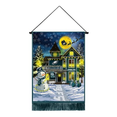 Philadelphia Eagles 18" x 24" LED Christmas Tapestry