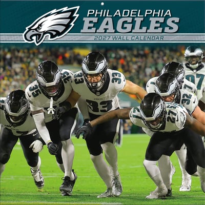 Philadelphia Eagles 2027 12” x 12” Team Wall Calendar