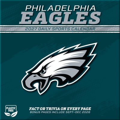 Philadelphia Eagles 2027 Box Calendar