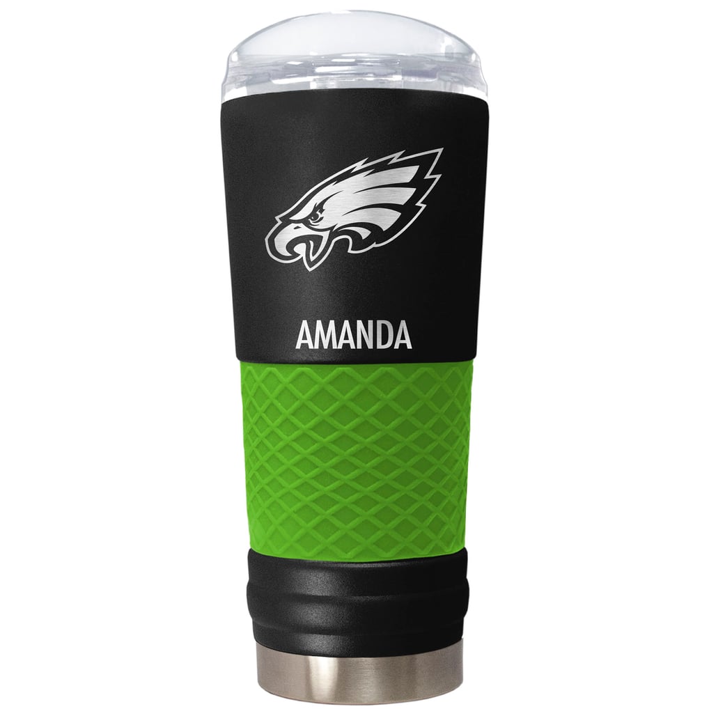 Philadelphia Eagles 24oz. Personalized Team Color Draft Tumbler