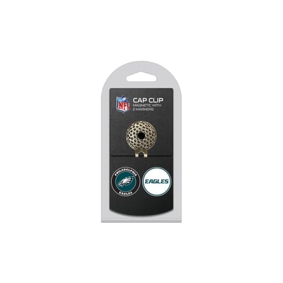Philadelphia Eagles Cap Clip with 2 Magnetic Markers Set
