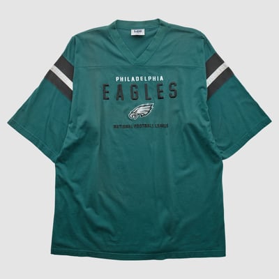 Philadelphia Eagles Lee Apparel 2000s T-shirt - Teal - 2XL by Fanatics Real Vintage