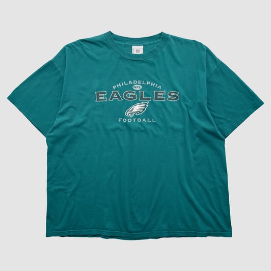 Philadelphia Eagles NFL 2000s T-shirt - Teal - 3XL by Fanatics Real Vintage