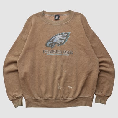 Philadelphia Eagles NFL 2010s Pullover Sweatshirt - Clay - M by Fanatics Real Vintage