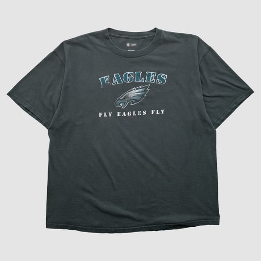 Philadelphia Eagles NFL 2010s T-shirt - Black - 2XL by Fanatics Real Vintage