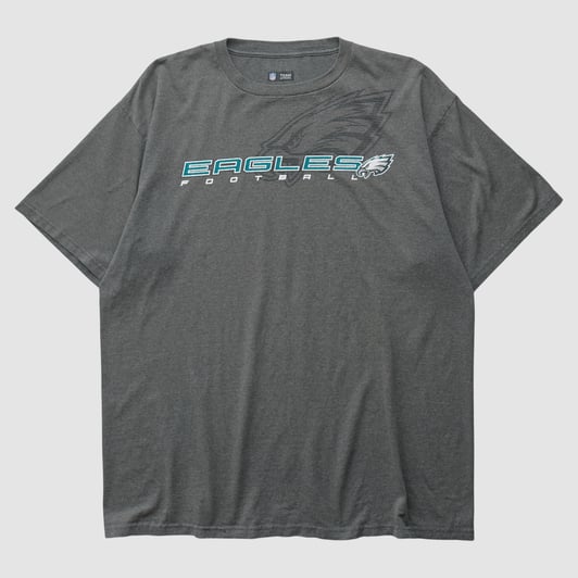 Philadelphia Eagles NFL 2010s T-shirt - Dark Heather Gray - XL by Fanatics Real Vintage