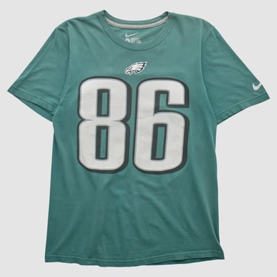 Philadelphia Eagles Nike 2010s T-shirt - Teal - S by Fanatics Real Vintage