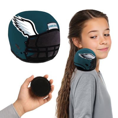 Philadelphia Eagles Plush Magnetic Toy Helmet Shoulder Buddy