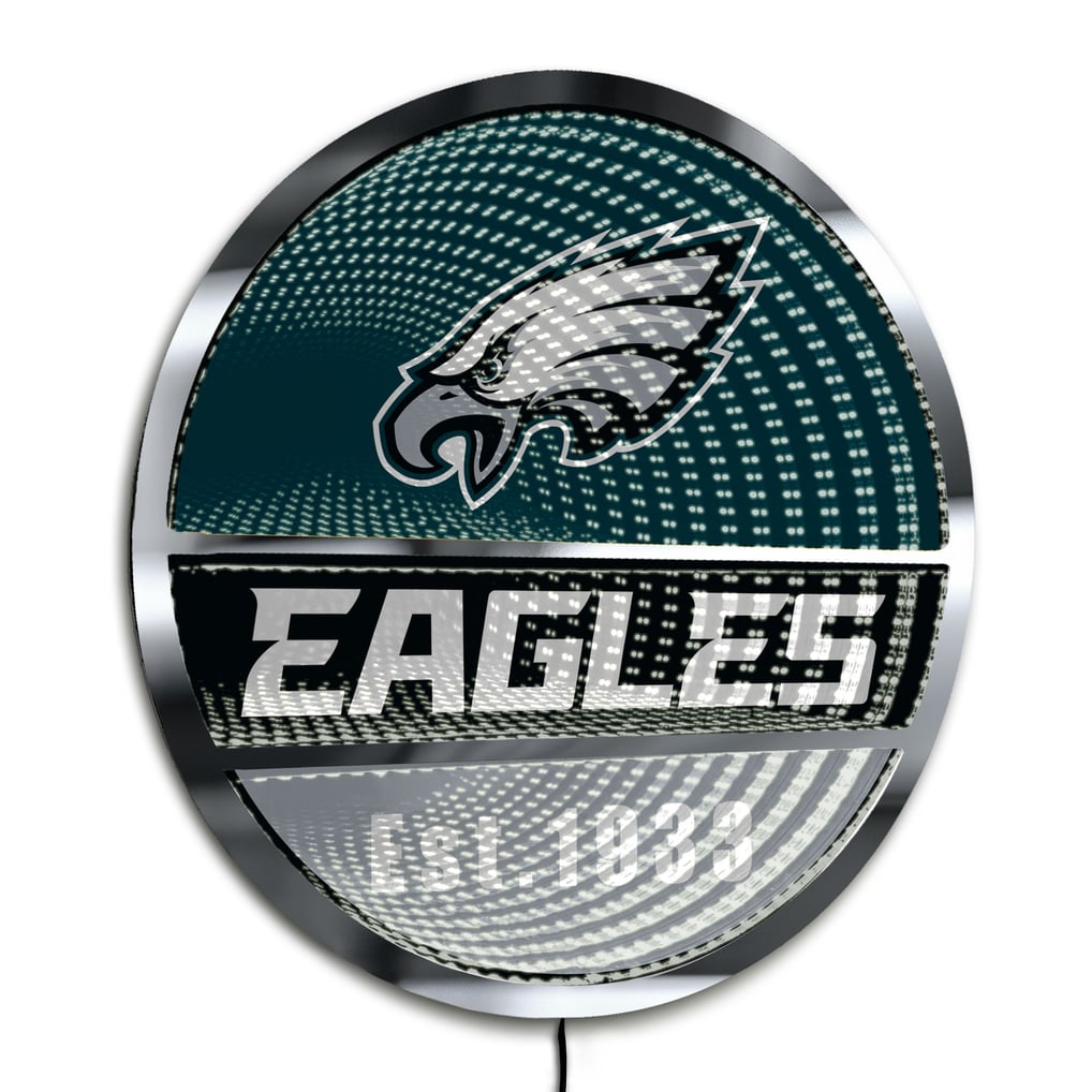 Philadelphia Eagles Three-Cell Circular Infinity Light