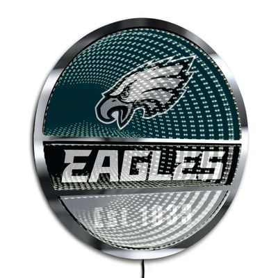 Philadelphia Eagles Three-Cell Circular Infinity Light