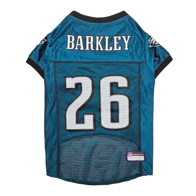 Saquon Barkley Philadelphia Eagles Player Pet Jersey - Midnight Green