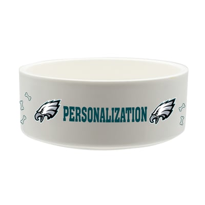 Philadelphia Eagles The Memory Company 35oz. Personalized Ceramic Pet Bowl