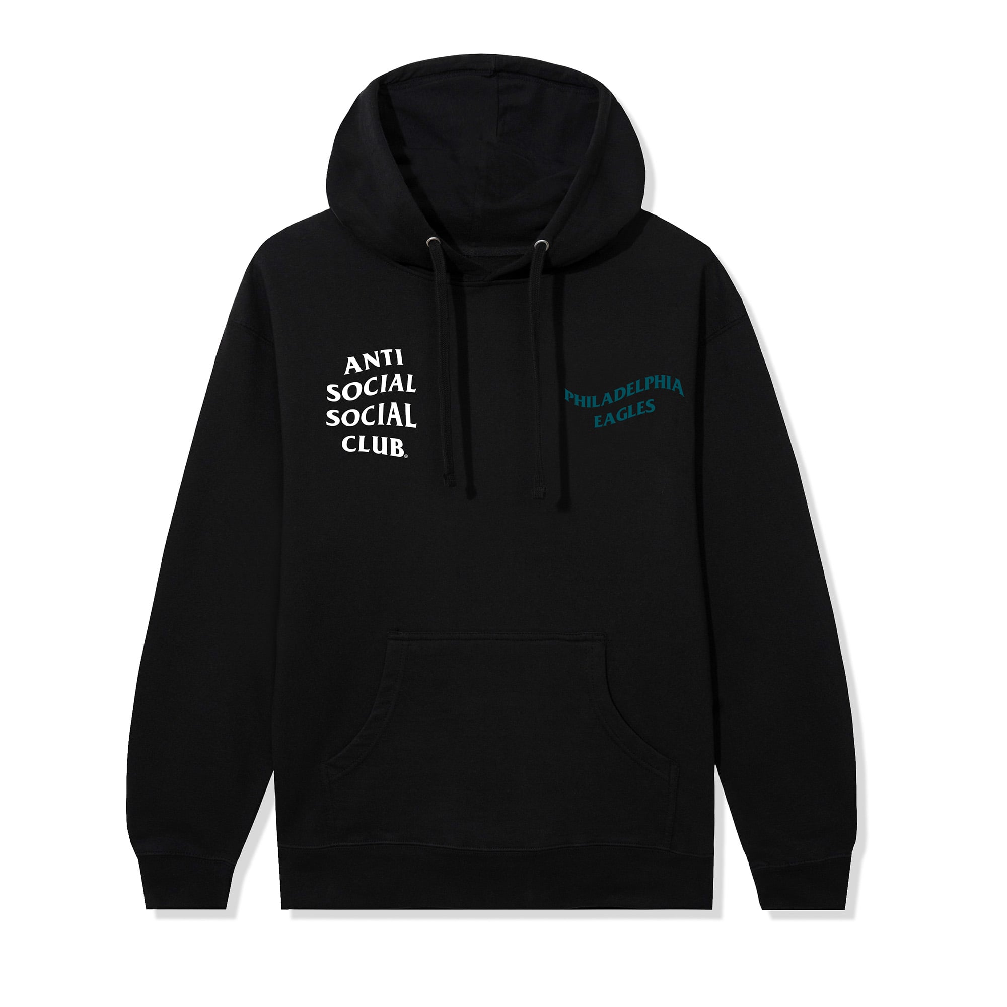 Unisex AntiSocialSocialClub x NFL Black Philadelphia Eagles Impact 