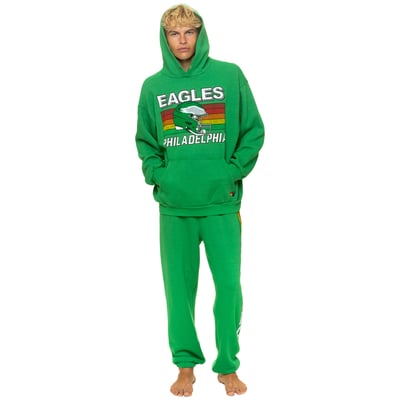 Philadelphia Eagles Aviator Nation Unisex Tri-Blend Sweatpants - Kelly Green